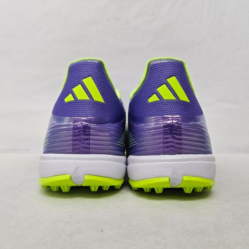 Adidas F50 League TF Soccer Cleats JH7724 Purple Rush Lucid Lemon Mens Size 7‎ - Picture 7 of 11
